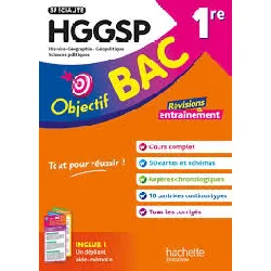 livre objectif bac 1re spécialité hggsp bac 2026