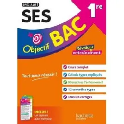 livre objectif bac 1re spécialité ses bac 2026