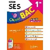 livre objectif bac 1re spécialité ses bac 2026