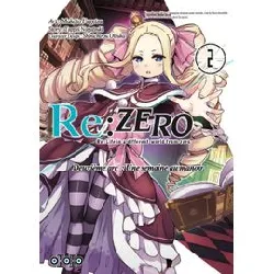 livre re:zero ? deuxième arc - une semaine au manoir - tome 2