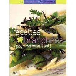 livre recettes branchées pour homme seul