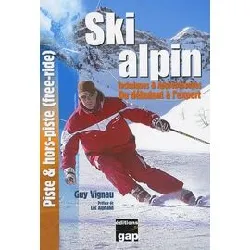 livre ski alpin
