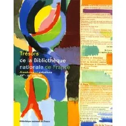 livre trésors de la bibliothèque nationale de france - volume 2, aventures et créations xixème - xxème siècles