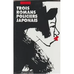 livre trois romans policiers japonais