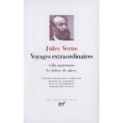 livre voyages extraordinaires - l'île mystérieuse - le sphinx des glaces
