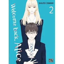 livre welcome back alice - tome 2