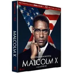 malcolm x - 4k ultra hd + blu - ray + blu - ray bonus - édition limitée
