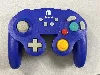 manette sans fil powera pour nintendo switch style gamecube - bleu