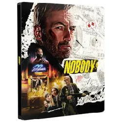 nobody - 4k ultra hd + blu - ray - boîtier steelbook limité