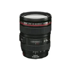 objectif canon ef - fonction zoom - 24 mm - 105 mm - f/4.0 l is usm - canon ef - pour eos 1000, 1d, 50, 500, 5d, 7d, kiss f, kiss 