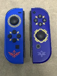 paire de joycon nintendo switch zelda bleu + violet