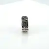 pandora charm argent clip pavé transparent argent 925 millième (22 ct) 2,41 g