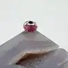 pandora charm verre de murano rose argent 925 millième (22 ct) 2,43 g