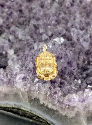 pendentif scarabée en or rose or 750 millième (18 ct) 0,92g