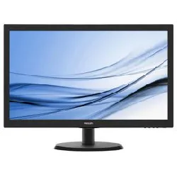 philips v - line 223v5lhsb2 - écran led - 22" (21.5" visualisable) - 1920 x 1080 full hd (1080p) @ 60 hz - 200 cd/m² - 600:1 - 5 m