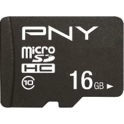 pny performance plus - carte mémoire flash - 16 go - class 10 - micro sdhc