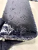 portefeuille louis vuitton zippy long en cuir noir vernis