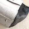 sac à main furla cabas en cuir blanc et noir