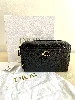 sac bandoulière dior modèle caro en cuir grainé noir