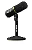 shure mv6 micro usb gaming, usb - c, microphone dynamique, mode auto level, digital popper stopper, pour pc gamers, streamers