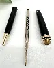 stylo bille montblanc meisterstuck noir et doré