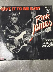 vinyle rick james – give it to me baby 1981