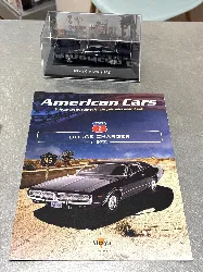 voiture miniature 1:43  dodge charger 1972 - noir - voitures américaines