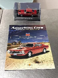 voiture miniature 1:43 mercury comet gt 1971- rouge et noir - voitures américaines