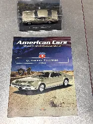 voiture miniature 1:43 oldsmobile toronado 1966 - beige - voitures américaines