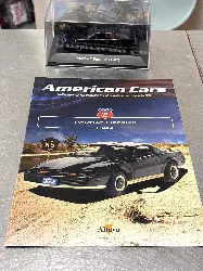 voiture miniature 1:43  pontiac firebird 1982 - noir et or doré - voitures américaines