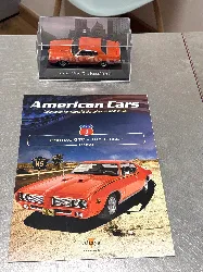 voiture miniature 1:43 pontiac gto "the judge" 1969 - orange - voitures américaines