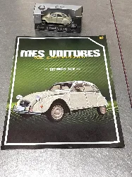 voiture miniature 1:60 citroën & ds 2cv - super9 - welly die cast metal