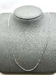 150579 chaîne en argent maille figaro l560cm argent 925 millième (22 ct) 4,64g