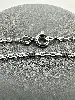 15773 chaîne en argent maille forçat l45 cm argent 925 millième (22 ct) 3,64g