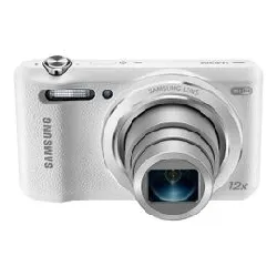 appareil photo compact samsung smart camera wb35f blanc compact - 16.2 mp - 720 p - 12x zoom optique - wi - fi, nfc - blanc