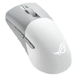 asus rog keris wireless aimpoint wt - souris gaming sans fil - gris/blanc