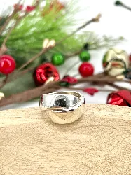 bague agatha rubans croisés argent 925 millième (22 ct) 7,93g