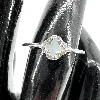 bague argent trèfle nacre zircon argent autre 1,05g