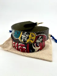 bandouillère louis vuitton édition limitée kabuki en cuir et toile