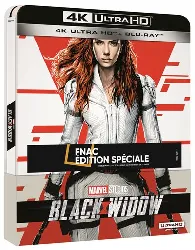 black widow edition spéciale fnac steelbook blu - ray 4k ultra hd