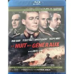 blu-ray la nuit des généraux