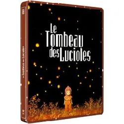 blu-ray le tombeau des lucioles - combo + dvd - édition limitée boîtier steelbook