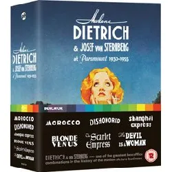 blu-ray marlene dietrich & josef von sternberg à paramount 1930 - 1935