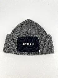 bonnet jacquemus gris en laine