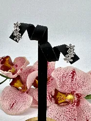 boucles d'oreilles pandora marguerite argent 925 millième (22 ct) 1,78g
