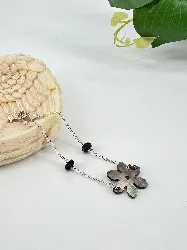 bracelet agatha orné d'une fleur en nacre