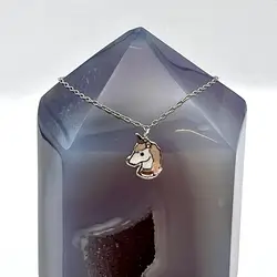 bracelet argent pendentif licorne 14-16cm argent 925 millième (22 ct) 0,49g