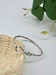 bracelet pandora jonc noeud infini argent 925 millième (22 ct) 10,33g