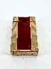 briquet dupont en laque de chine et plaqué or