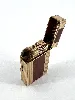 briquet dupont en laque de chine et plaqué or